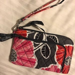 Vera Bradley Clutch in Cheery Blossom